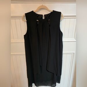Elegant Black Sleeveless Dress